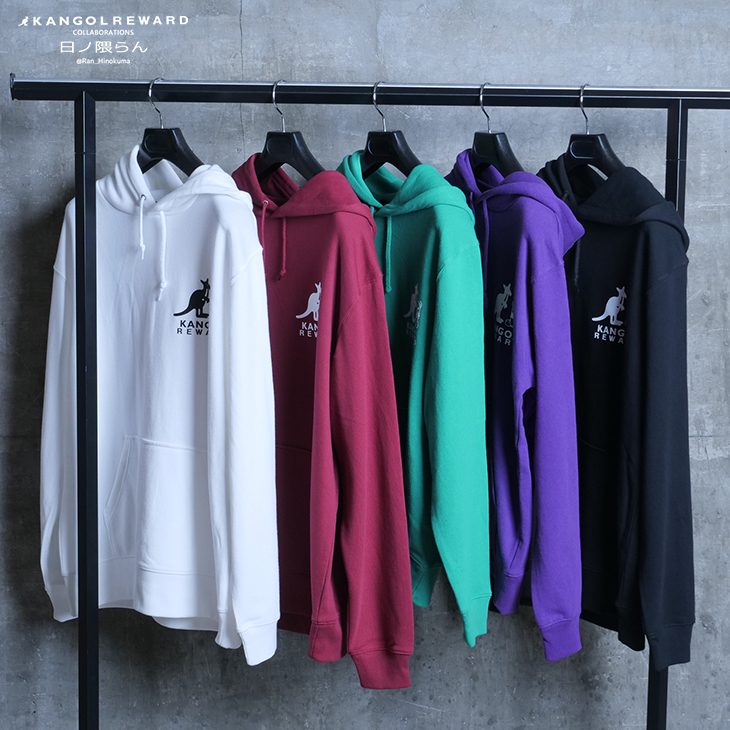 完全受注生産】日ノ隈らん × KANGOL REWARD コラボ企画！プルオーバー