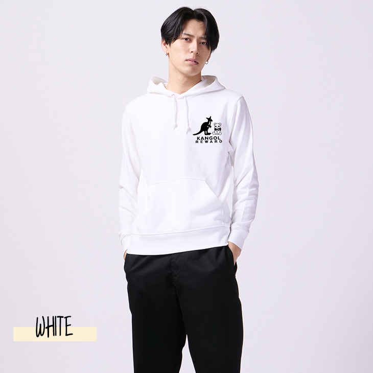 ☆新品未使用☆MAZZEL RAN×KANGOL REWARDコラボパーカー L RAN×KANGOL