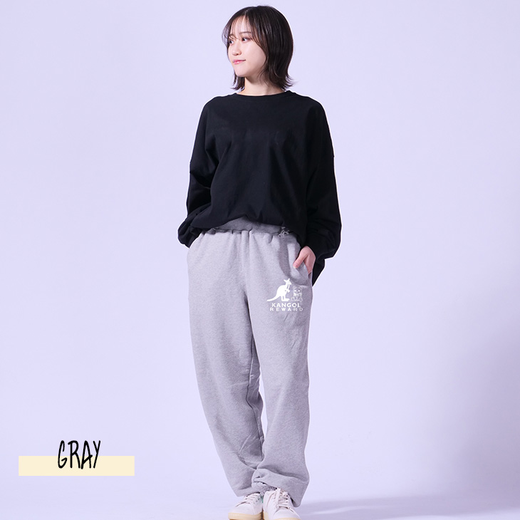 完全受注生産】日ノ隈らん× KANGOL REWARDコラボ企画！スウェットパンツ