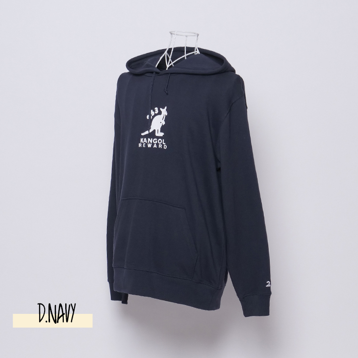カンゴール コラボ パーカー ネイビー 紺色 Sサイズ 完全受注生産】にこみ × KANGOL REWARD コラボ企画!プル