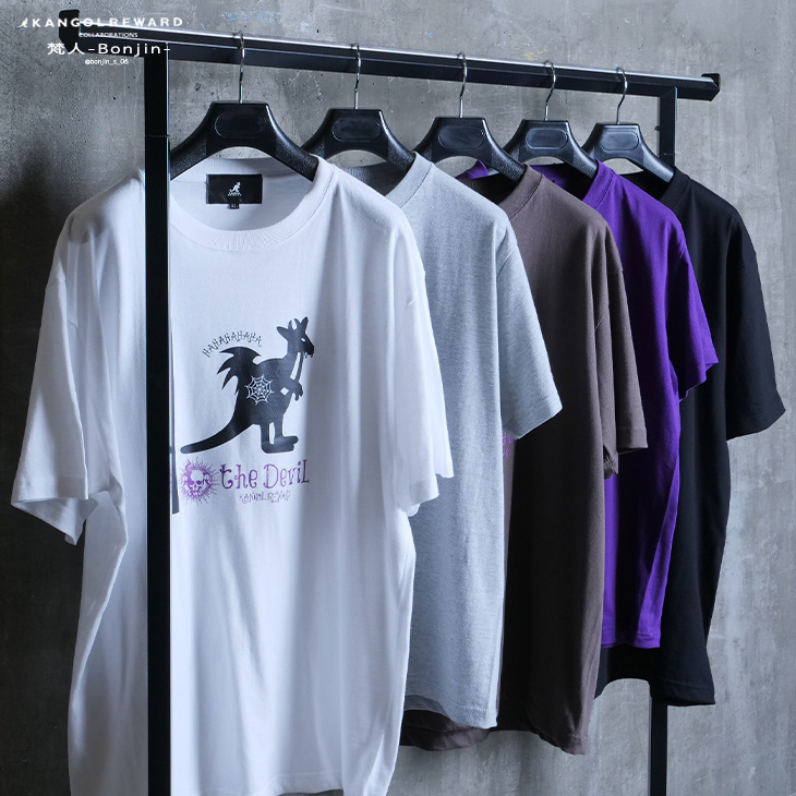 完全受注生産】梵人-Bonjin-×KANGOL REWARD コラボ企画！半袖Tシャツ
