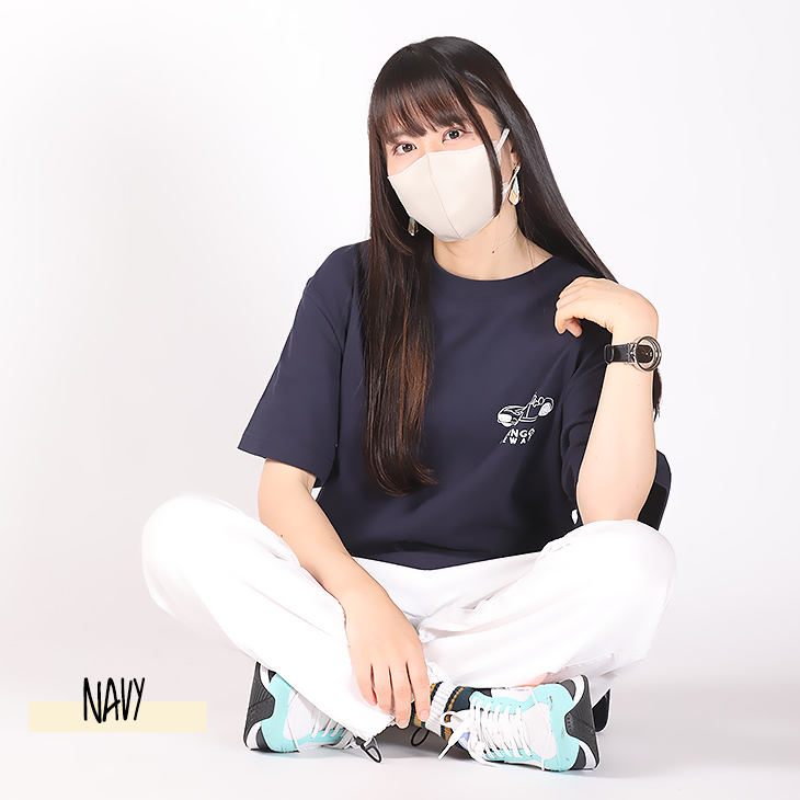ももクロ あーりん kangolコラボ Tシャツ 衣笠乃愛・菊地真結 ×KANGOL REWARD コラボ半袖Tシャツ