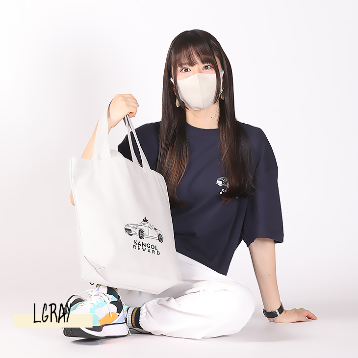 完全受注生産】たけりな×KANGOL REWARD コラボ企画！トートバッグ