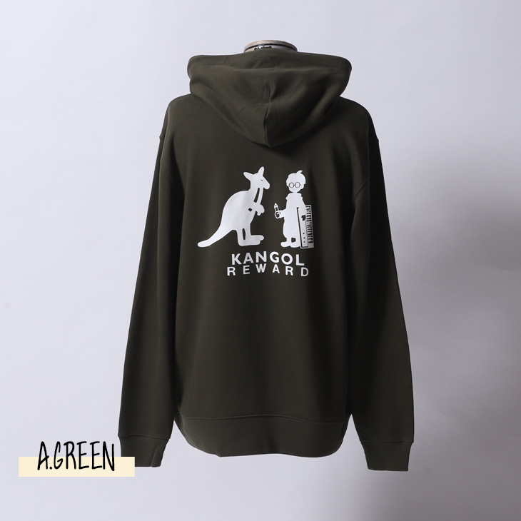 カンゴール　コラボ パーカー　ネイビー　紺色　Sサイズ 完全受注生産】神谷育利×KANGOL REWARDコラボ企画！ZIPパーカー