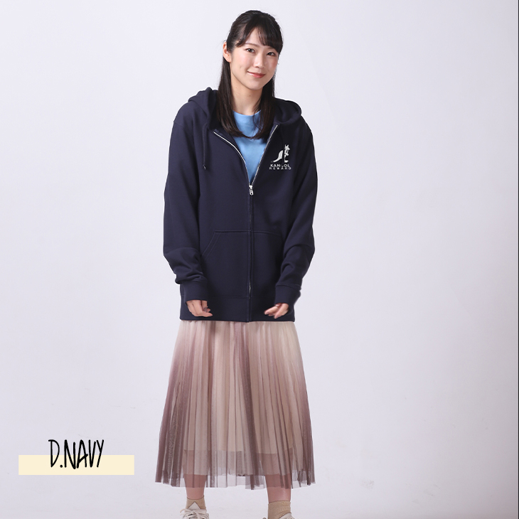 apoapoさん専用 完全受注生産】鈴音舞夢 × KANGOL REWARD コラボ企画！ZIPパーカー