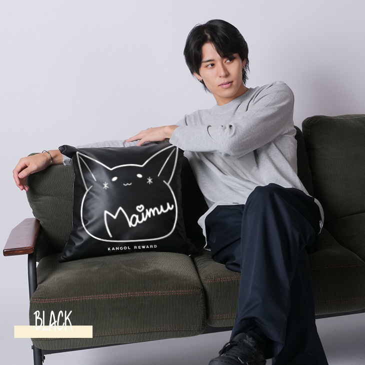 完全受注生産】鈴音舞夢×KANGOL REWARD コラボクッション