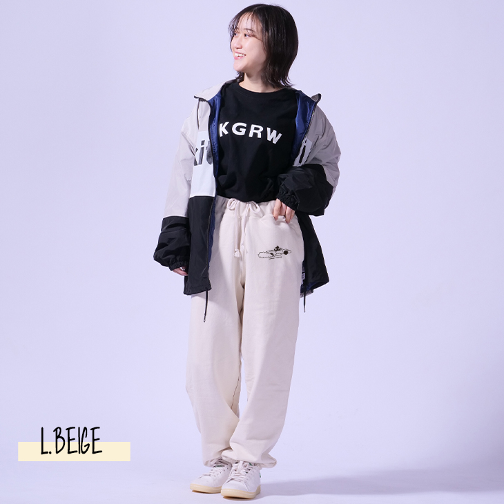 完全受注生産】 饅頭忍者×KANGOL REWARDコラボ企画スウェットパンツ