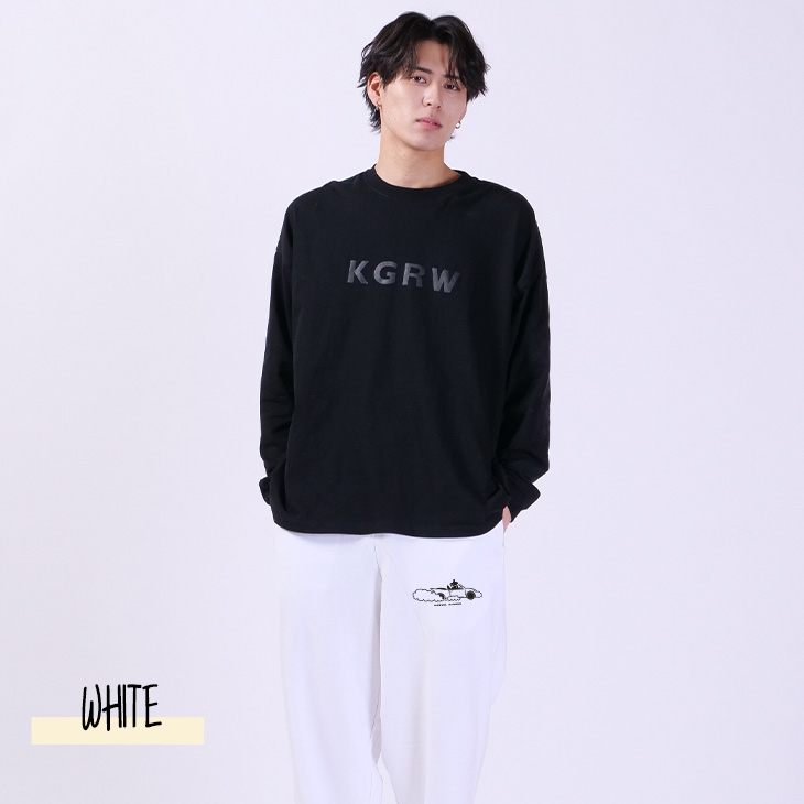 完全受注生産】 饅頭忍者×KANGOL REWARDコラボ企画スウェットパンツ