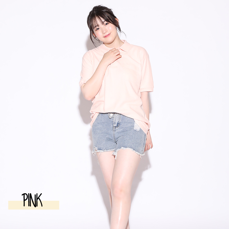 こーれあさま 完全受注生産】米倉れいあ×KANGOL REWARDコラボ企画！ ポロシャツ