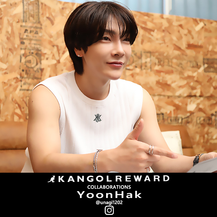 kang kangさん専用 ざんぎ×KANGOL REWARDコラボ プルオーバーパーカー
