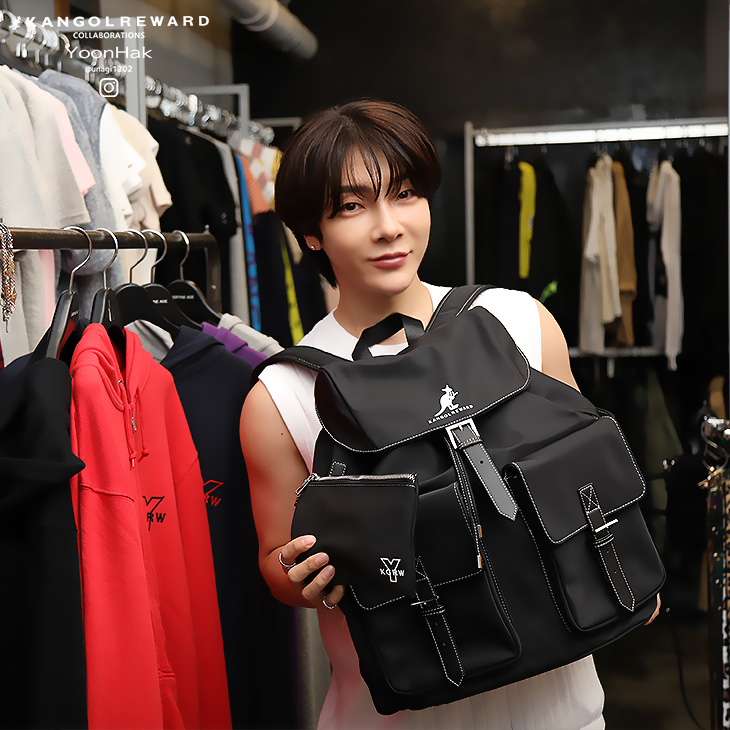 完全受注生産】YoonHak×KANGOL REWARD コラボ企画第2弾！ZIPパーカー