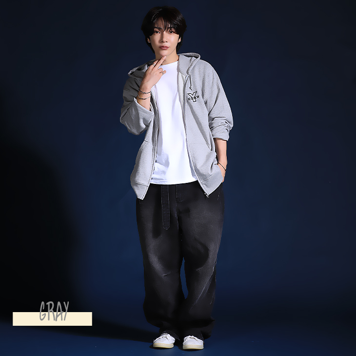 Mr.Kさん専用 完全受注生産】YoonHak×KANGOL REWARD コラボ企画第2弾！ZIPパーカー