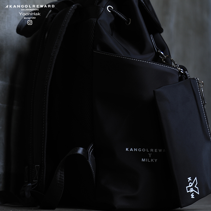 完全受注生産】 YoonHak×KANGOL REWARDコラボ企画第2弾！リュック