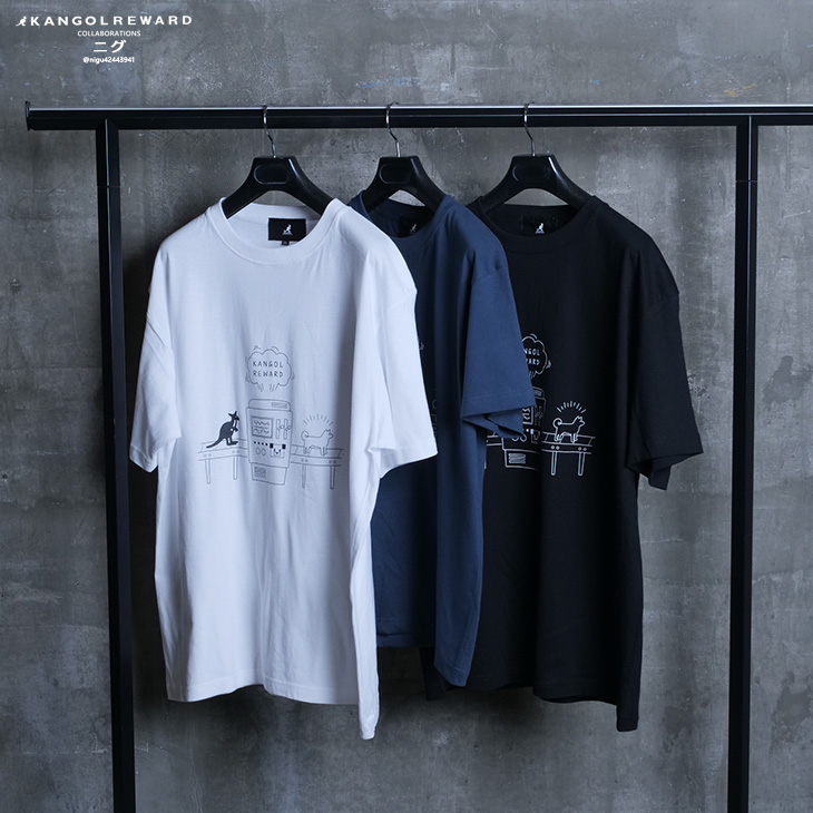完全受注生産】ニグ×KANGOL REWARD コラボ企画！半袖Tシャツ