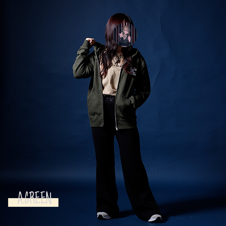 完全受注生産】GooDrug×KANGOL REWARDコラボ企画！ZIPパーカー