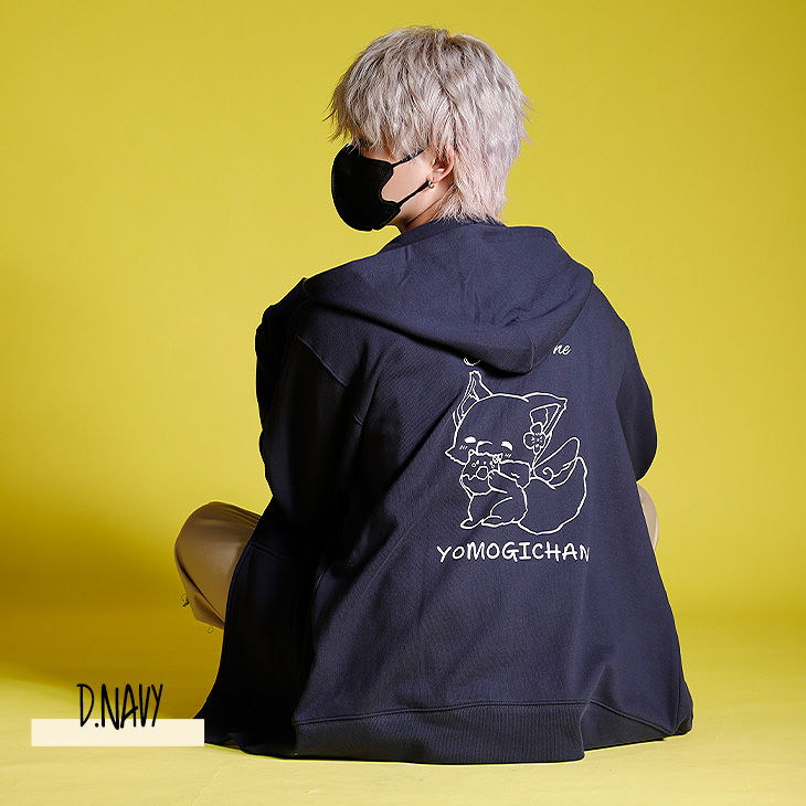 完全受注生産】ひのま×KANGOL REWARDコラボ企画！ZIPパーカー