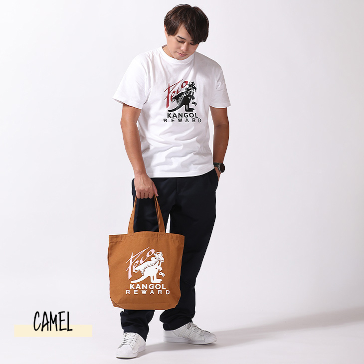 完全受注生産】 Peco×KANGOL REWARD コラボ企画！トートバッグ