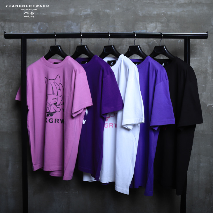 完全受注生産】べる×KANGOL REWARD コラボ企画！半袖Tシャツ