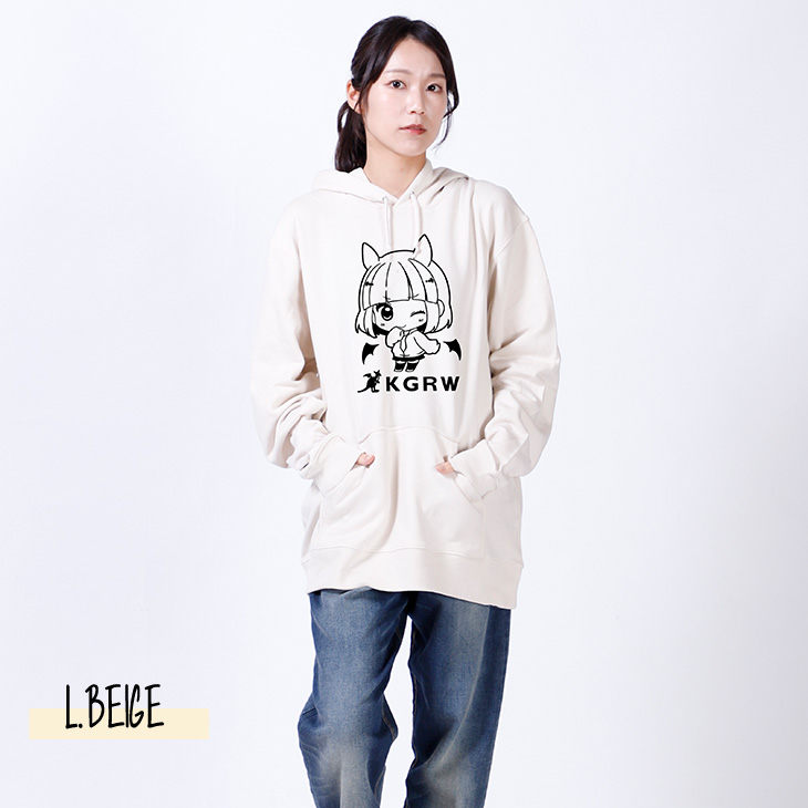 完全受注生産】べる×KANGOL REWARD コラボ企画！プルオーバーパーカー