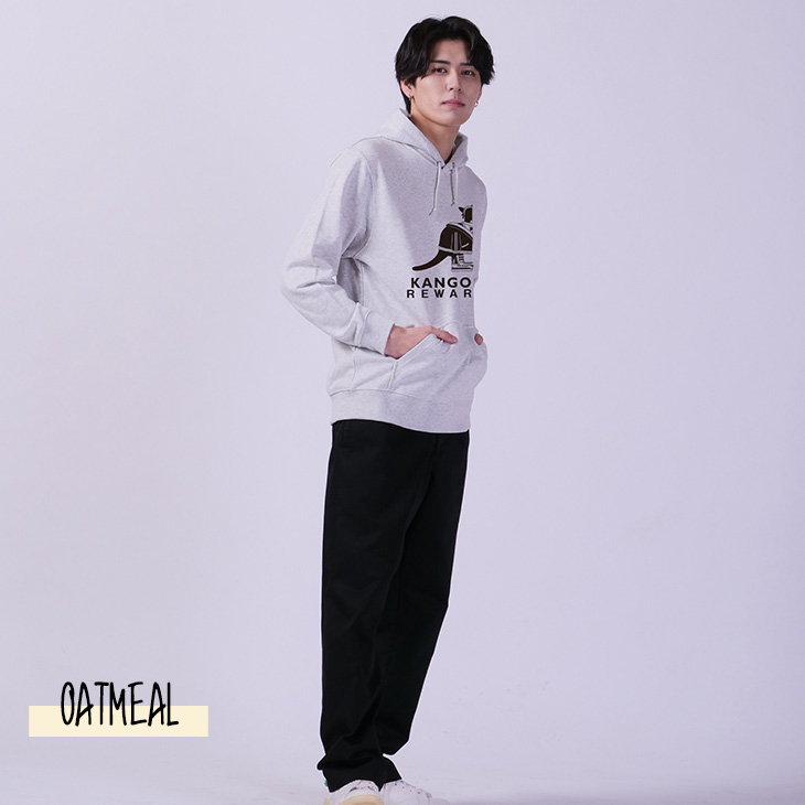 完全受注生産】レイちゃん。×KANGOL REWARD コラボプルオーバーパーカー