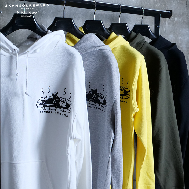 完全受注生産】Middleee×KANGOL REWARD コラボ企画！プル