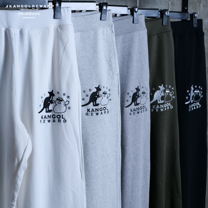 完全受注生産】Middleee× KANGOL REWARDコラボ企画！スウェット