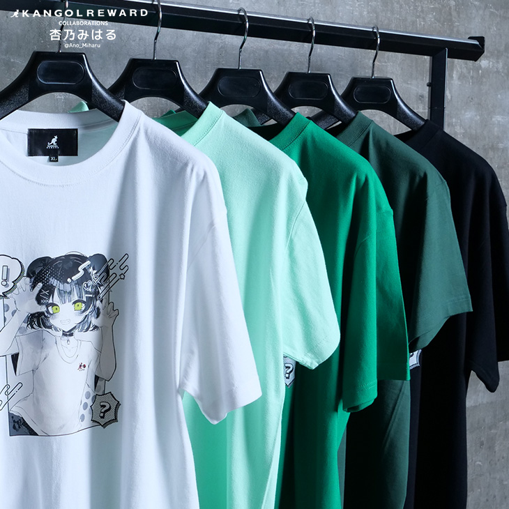 完全受注生産】杏乃みはる × KANGOL REWARD コラボ企画！半袖Tシャツ