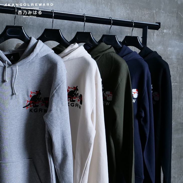 完全受注生産】杏乃みはる×KANGOL REWARD コラボ企画！プルオーバー