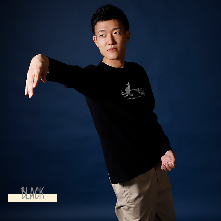 完全受注生産】何屋未来×KANGOL REWARD コラボ企画第2弾！長袖Tシャツ