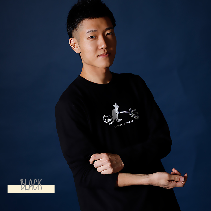 完全受注生産】何屋未来×KANGOL REWARD コラボ企画第2弾！長袖Tシャツ