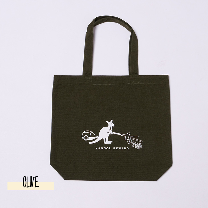 完全受注生産】何屋未来×KANGOL REWARD コラボ企画第2弾！トートバッグ