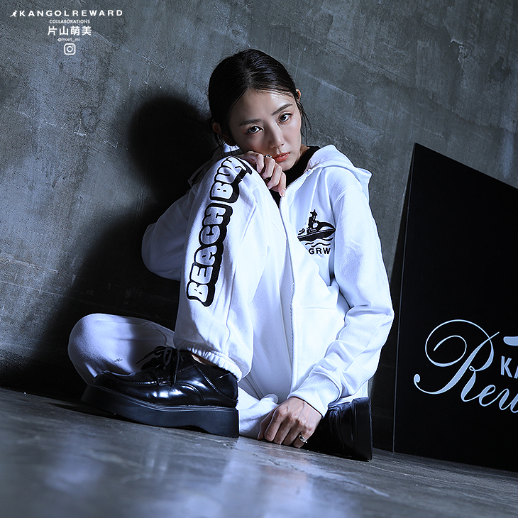 完全受注生産】片山萌美×KANGOL REWARD コラボ企画！スウェットパンツ