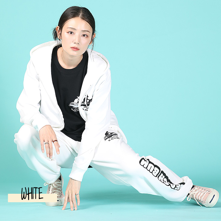 完全受注生産】片山萌美×KANGOL REWARD コラボ企画！スウェットパンツ