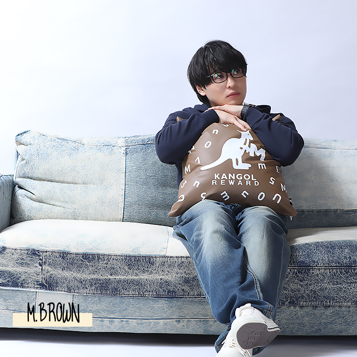 NAOTO クッション 完全受注生産】無の日常×KANGOL REWARD コラボクッション