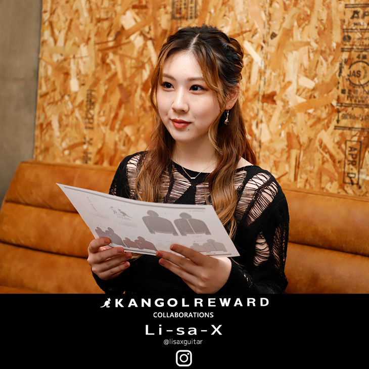 完全受注生産】Li-sa-X×KANGOL REWARD コラボ企画！長袖Tシャツ