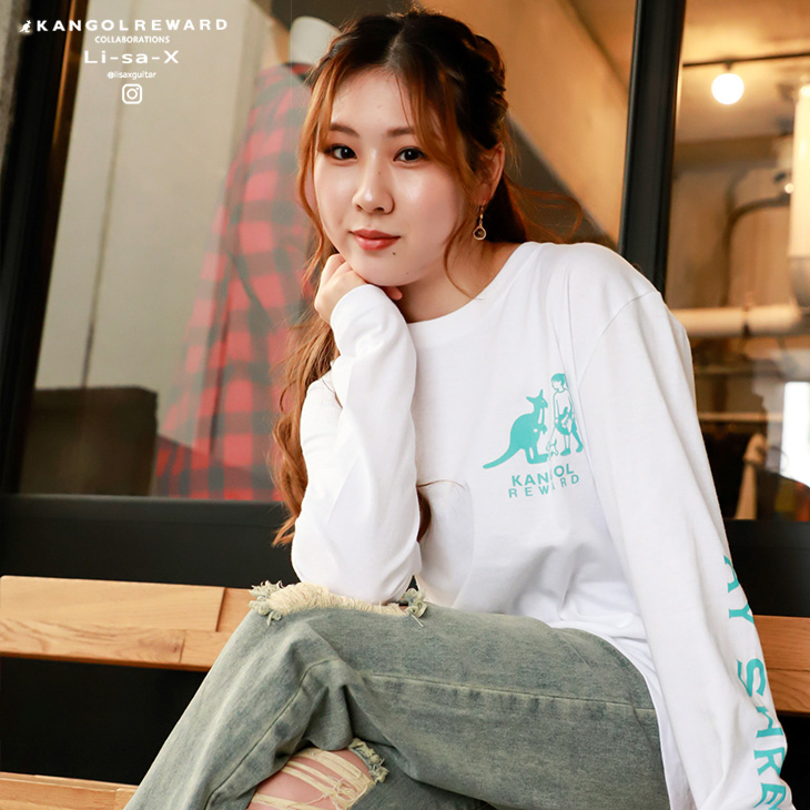 完全受注生産】Li-sa-X×KANGOL REWARD コラボ企画！長袖Tシャツ