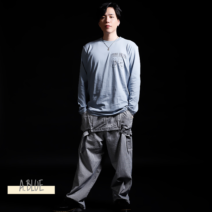 完全受注生産】FOX RABBIT×KANGOL REWARD コラボ企画第2弾！長袖Tシャツ