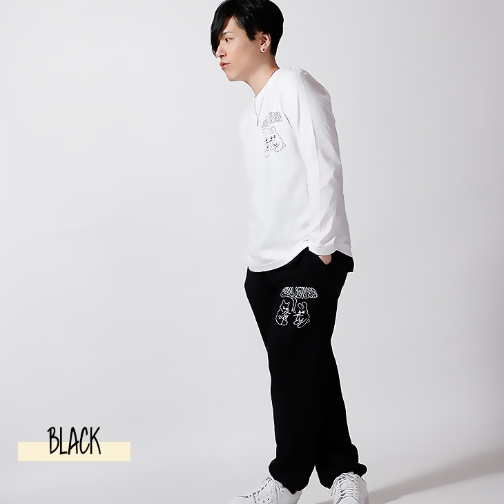MINK KANGOL コラボスウェット 完全受注生産】Kozue×KANGOL REWARD コラボ企画！スウェットパンツ