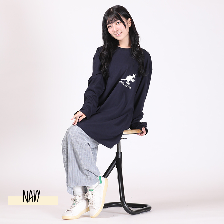 完全受注生産】鈴原希実×KANGOL REWARD コラボ企画！長袖Tシャツ