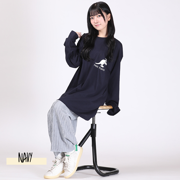 完全受注生産】鈴原希実×KANGOL REWARD コラボ企画！長袖Tシャツ