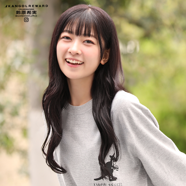 完全受注生産】鈴原希実×KANGOL REWARD コラボ企画！ZIPパーカー