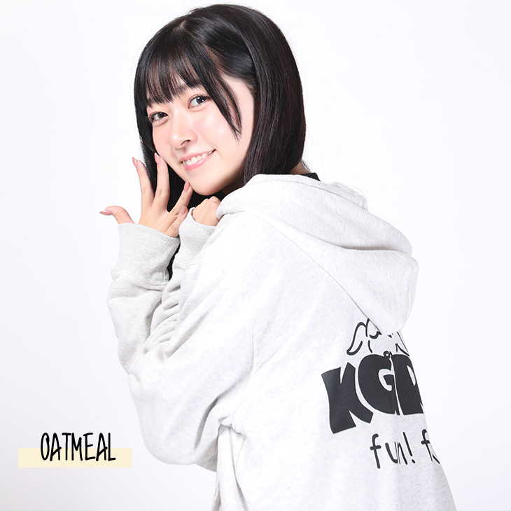 完全受注生産】鈴原希実×KANGOL REWARD コラボ企画！ZIPパーカー