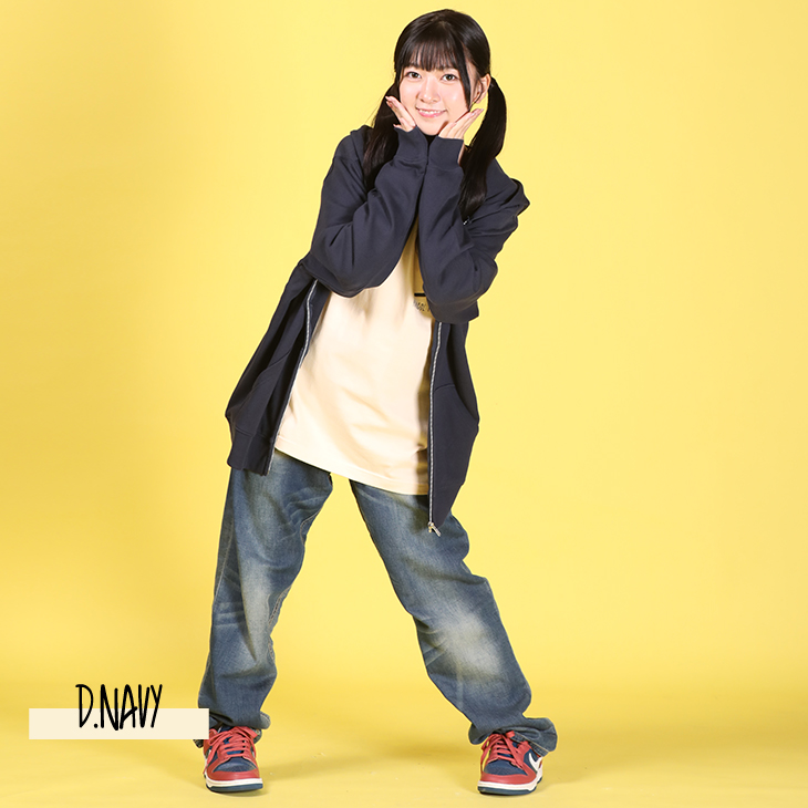 完全受注生産】鈴原希実×KANGOL REWARD コラボ企画！ZIPパーカー
