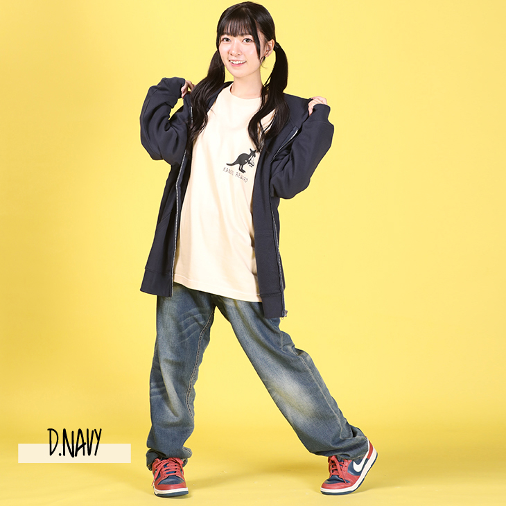 完全受注生産】鈴原希実×KANGOL REWARD コラボ企画！ZIPパーカー