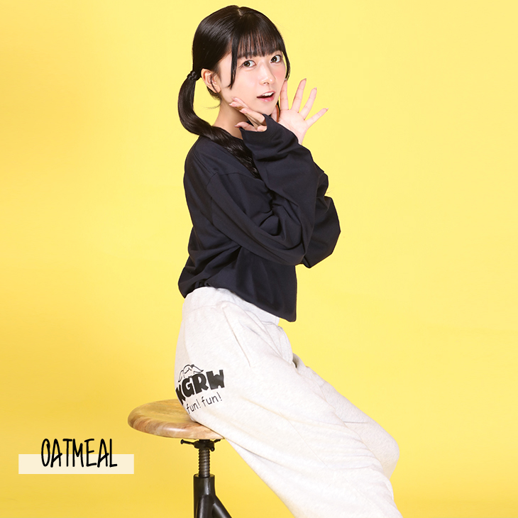 完全受注生産】鈴原希実×KANGOL REWARD コラボ企画！スウェットパンツ