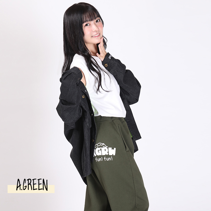 完全受注生産】鈴原希実×KANGOL REWARD コラボ企画！スウェットパンツ