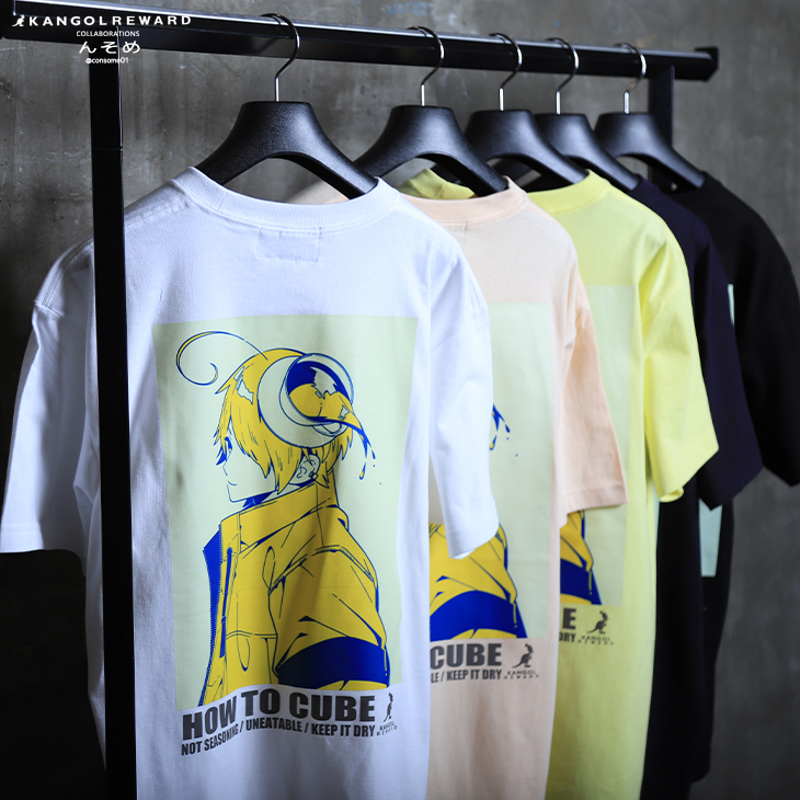 トップス kannna 完全受注生産】んそめ × KANGOL REWARD コラボ企画第2弾！半袖Tシャツ