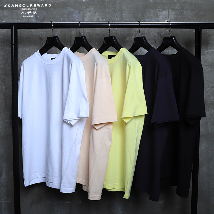 完全受注生産】んそめ × KANGOL REWARD コラボ企画第2弾！半袖Tシャツ