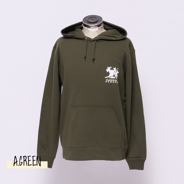 完全受注生産】黒山羊 × KANGOL REWARD コラボ企画！プルオーバーパーカー