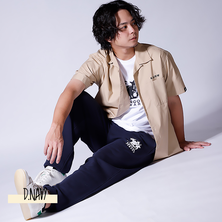 完全受注生産】黒山羊 × KANGOL REWARD コラボ企画！スウェットパンツ